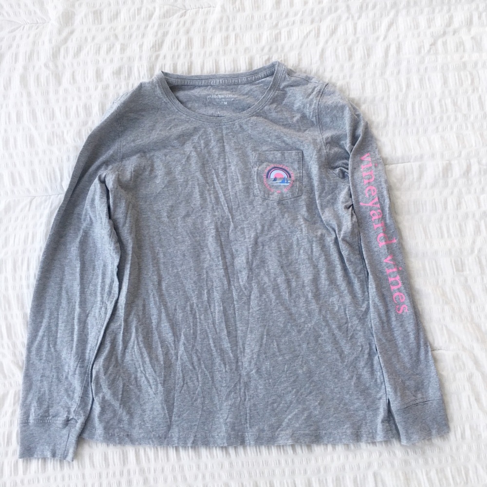 Vineyard Vines Graphic Logo Long Sleeve Tee M